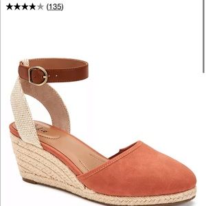 Style & Co. Mailena Wedge Espadrille Sandals 7.5